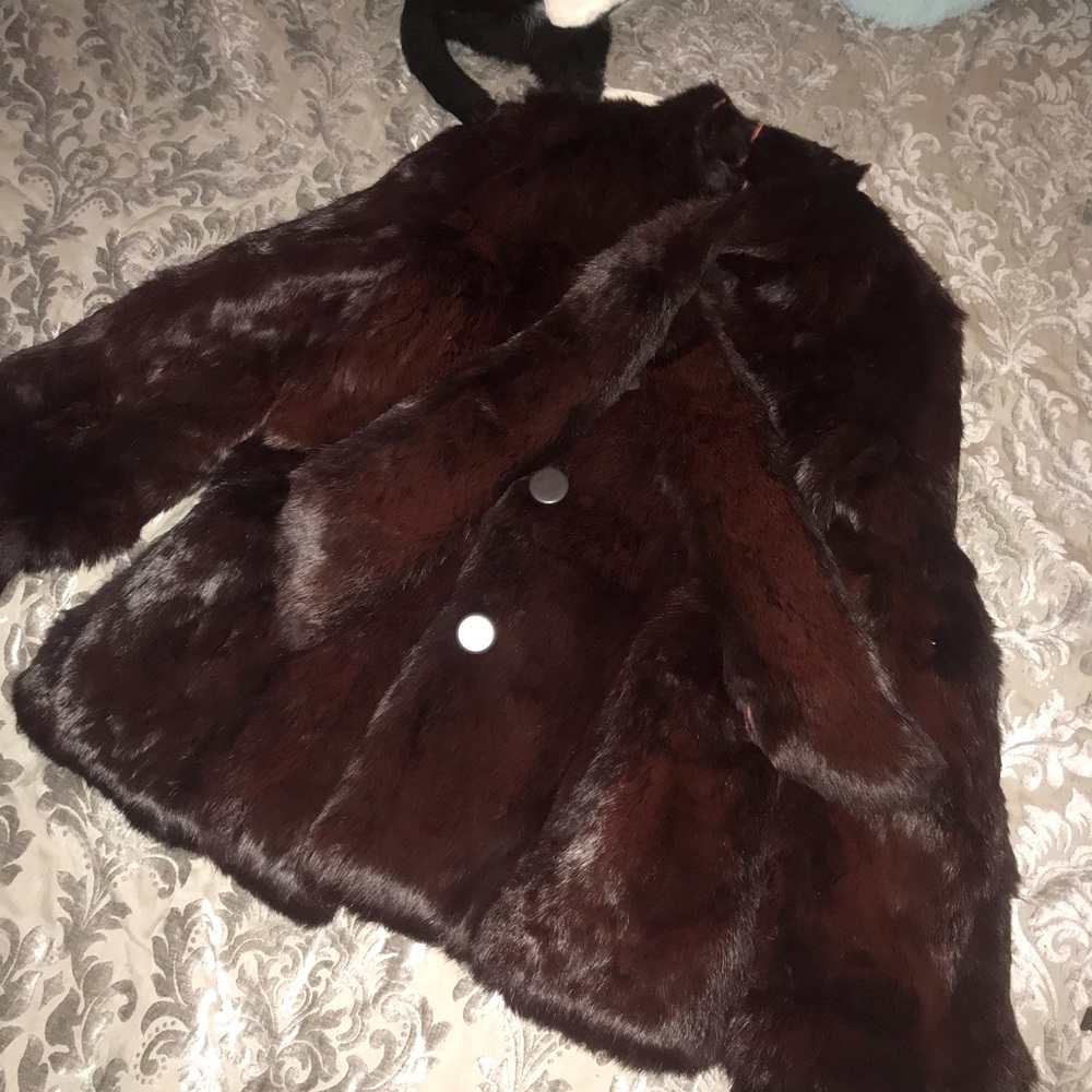 Vintage Rabbit Fur coat